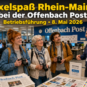 Betriebsführung bei der Offenbach Post